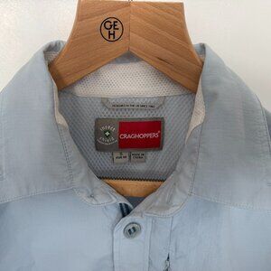 CragHoppers Men's Small Light Weight Hiking Shirt Short Sleeve